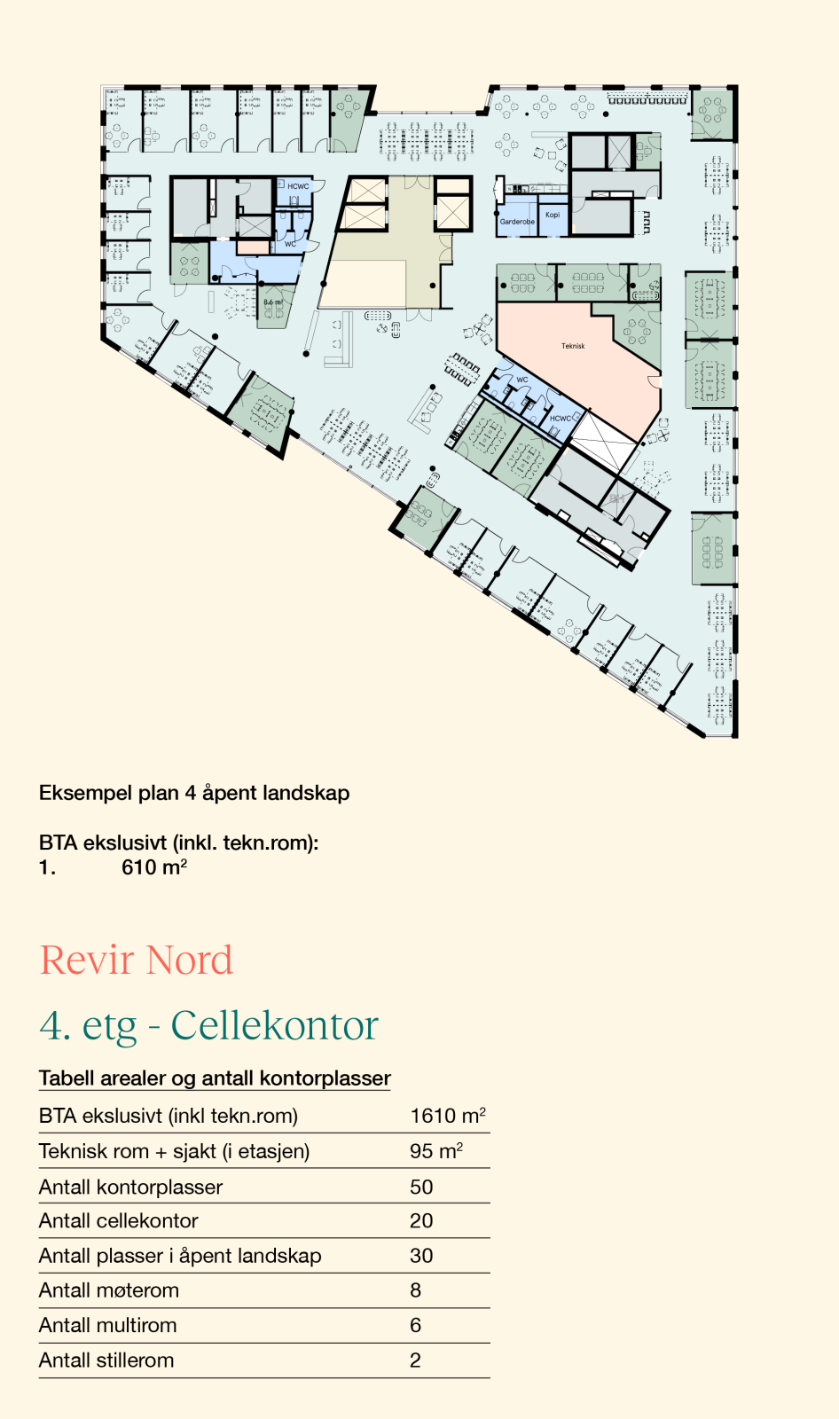 Nord 4. etg <br> Cellekontor